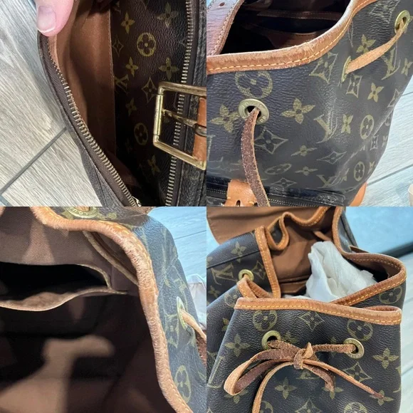 Louis Vuitton backpack. Montsouris GM - Picture 8 of 12